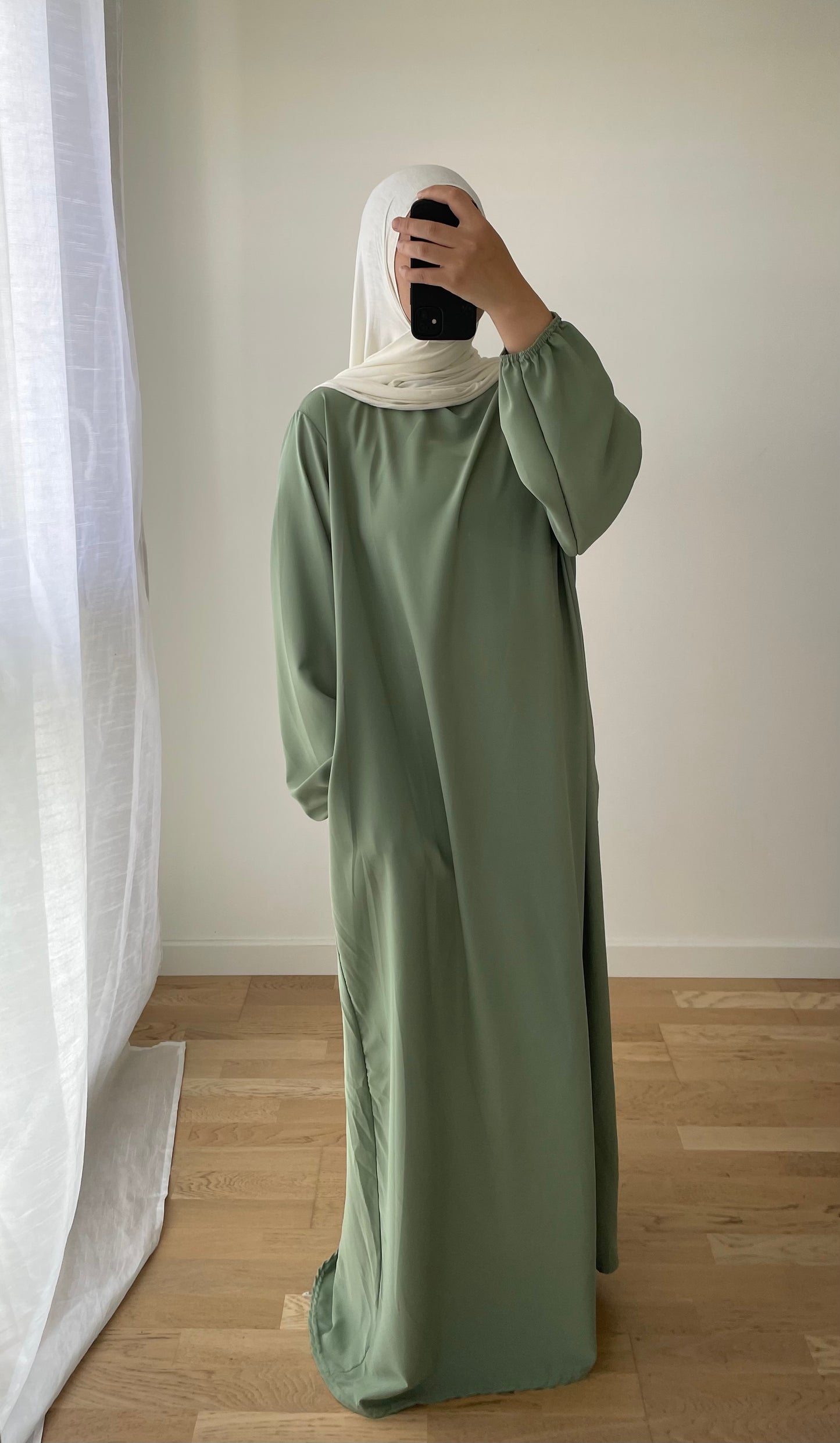 Abaya à poches