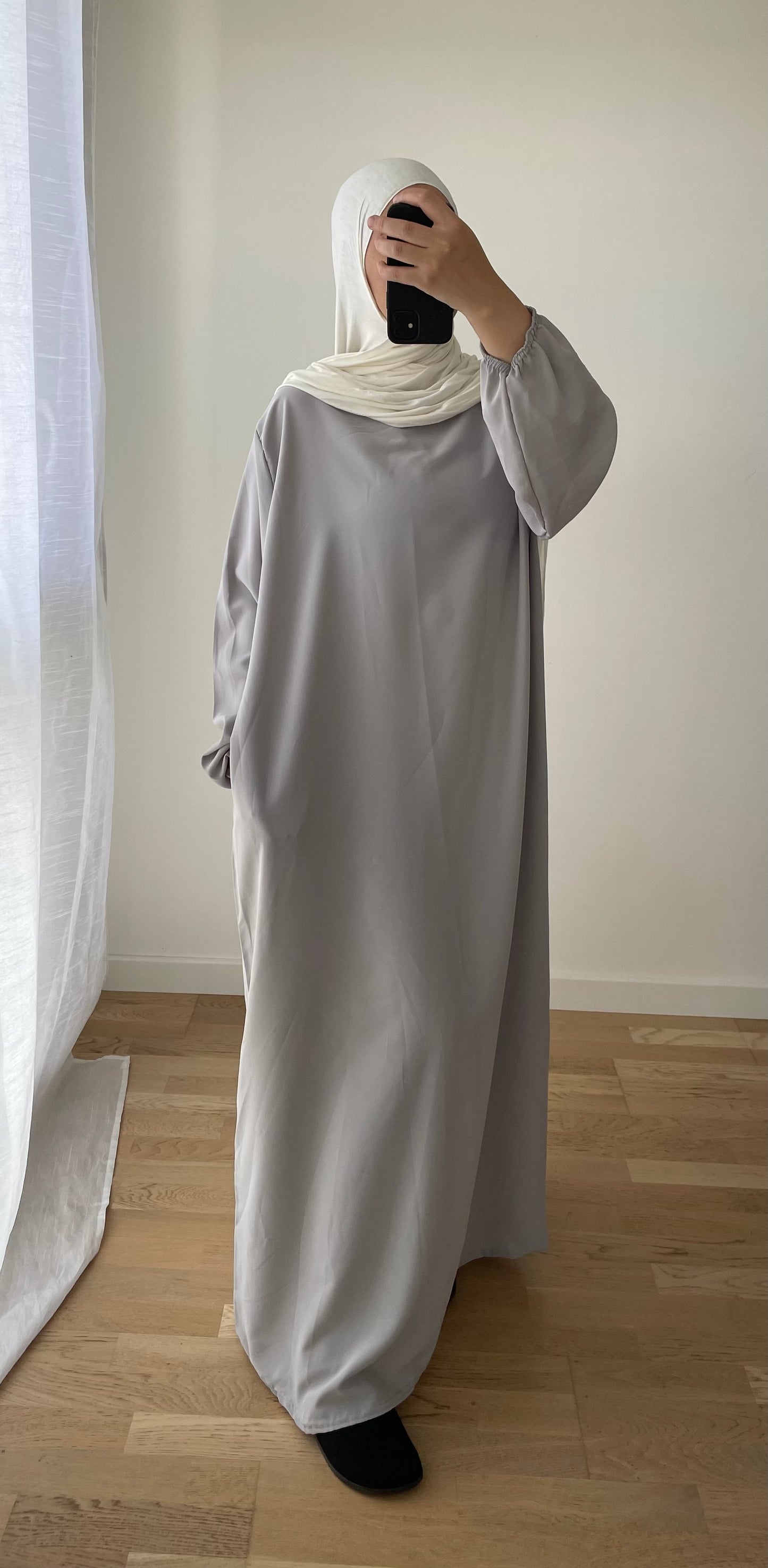 Abaya à poches