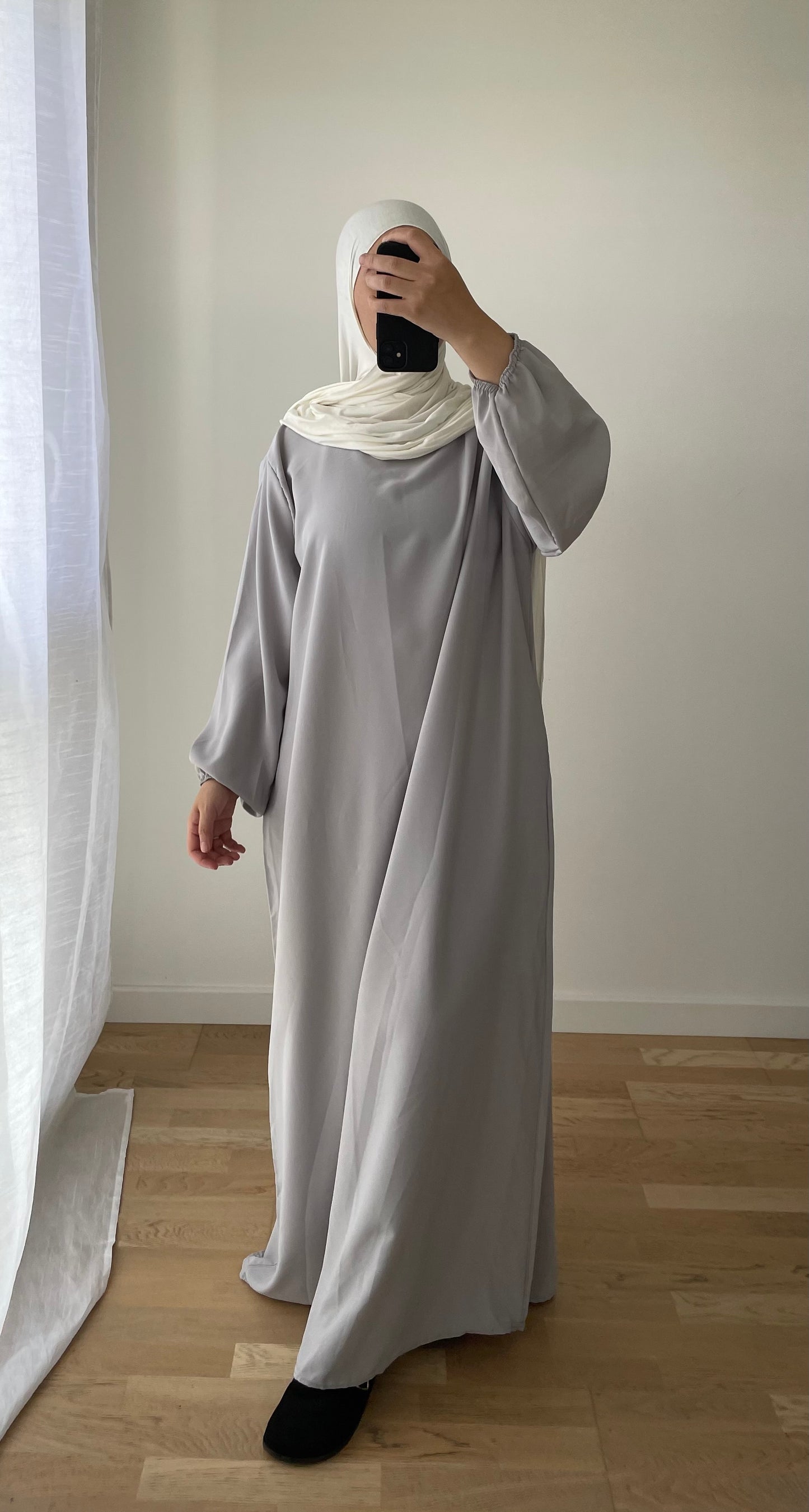 Abaya à poches