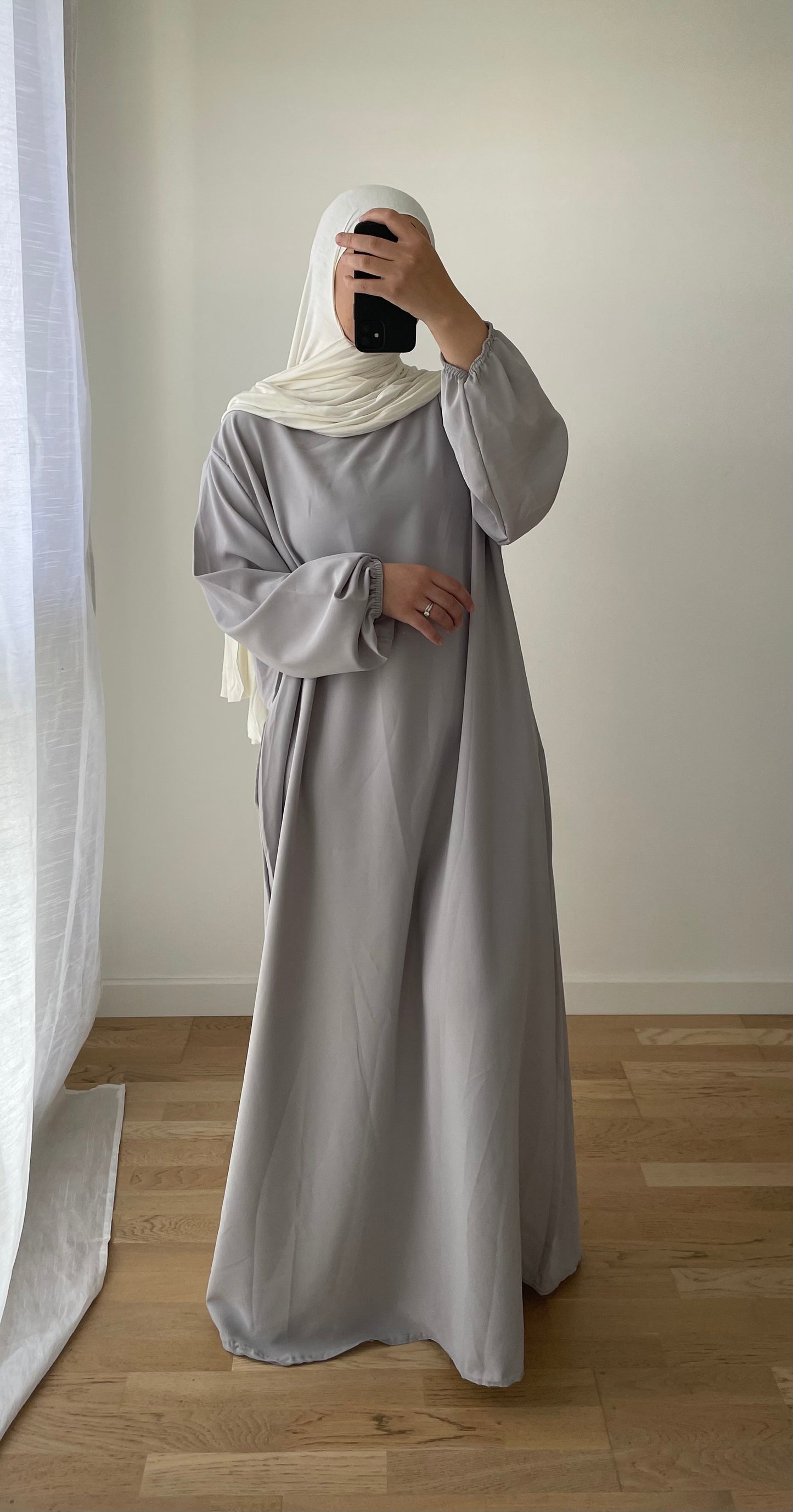 Abaya à poches