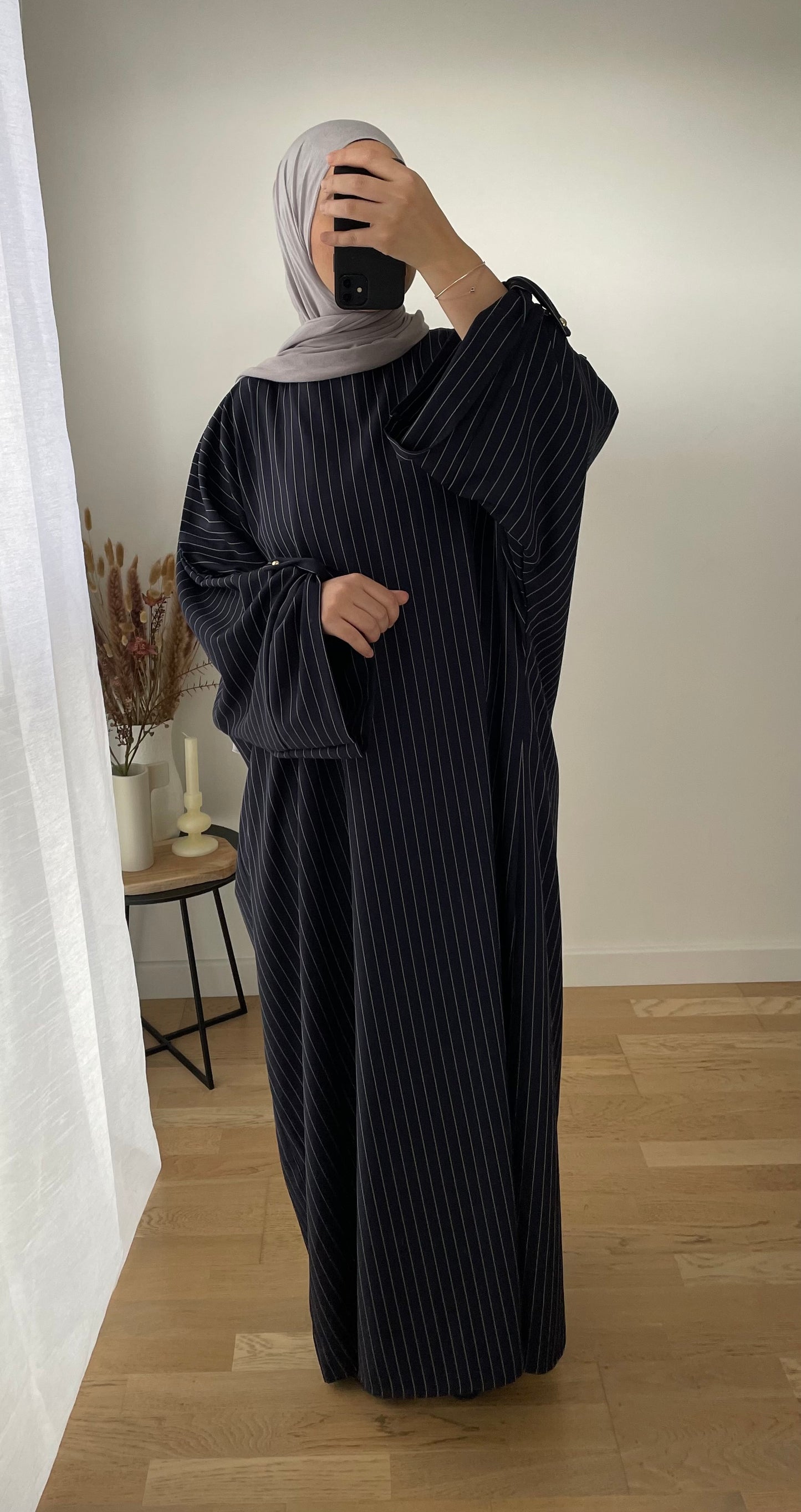 Abaya Jannah (bleu marine)